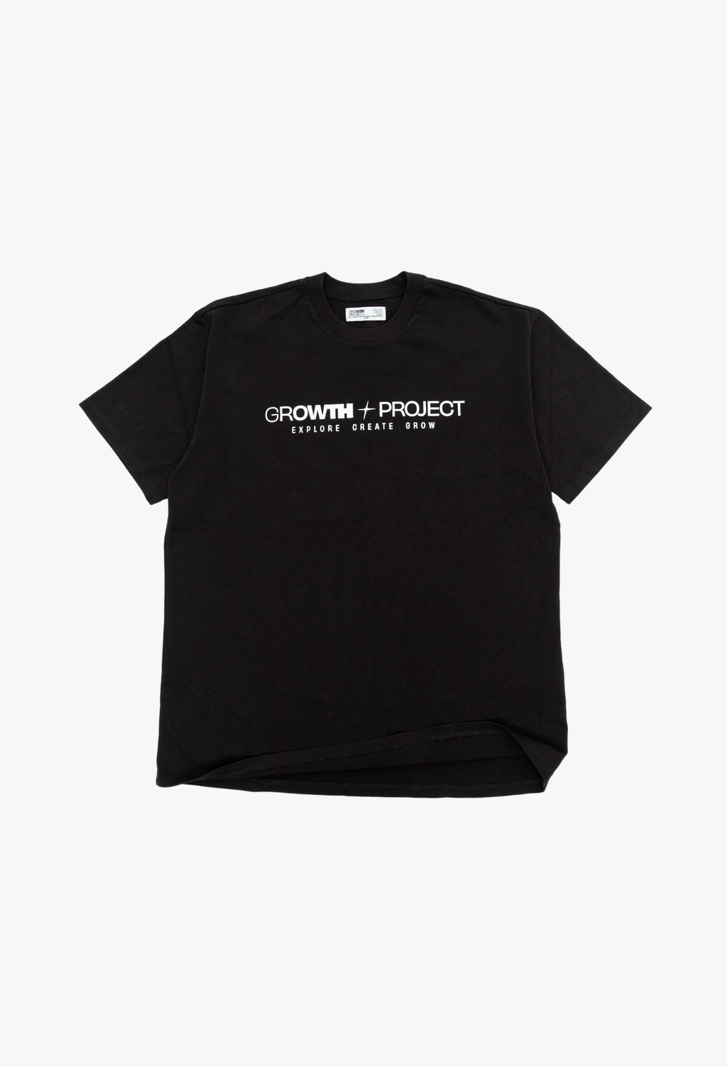 T-shirt Básica GROWTH PROJECT® Negra