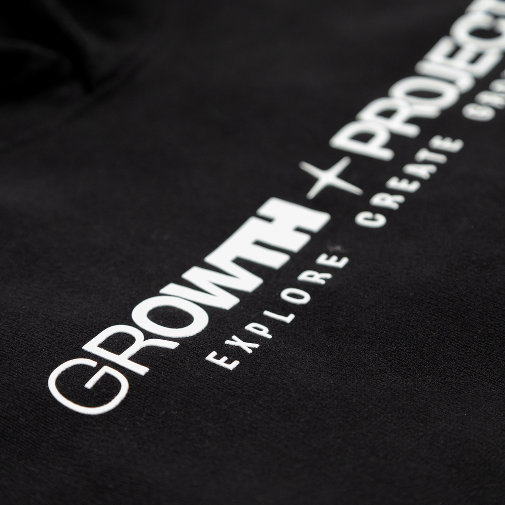 Hoodie Básico GROWTH PROJECT® Negro
