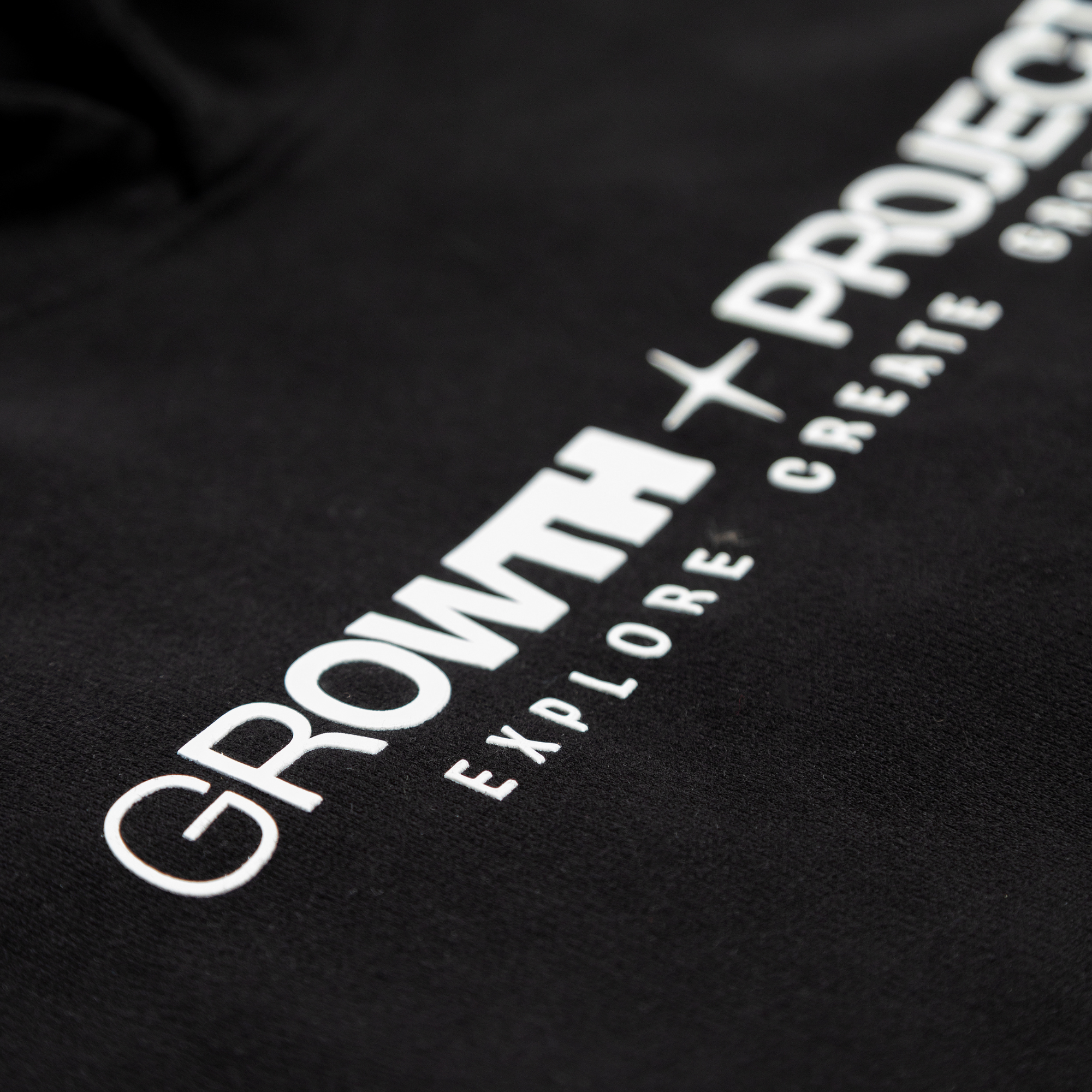 Hoodie Básico GROWTH PROJECT® Negro