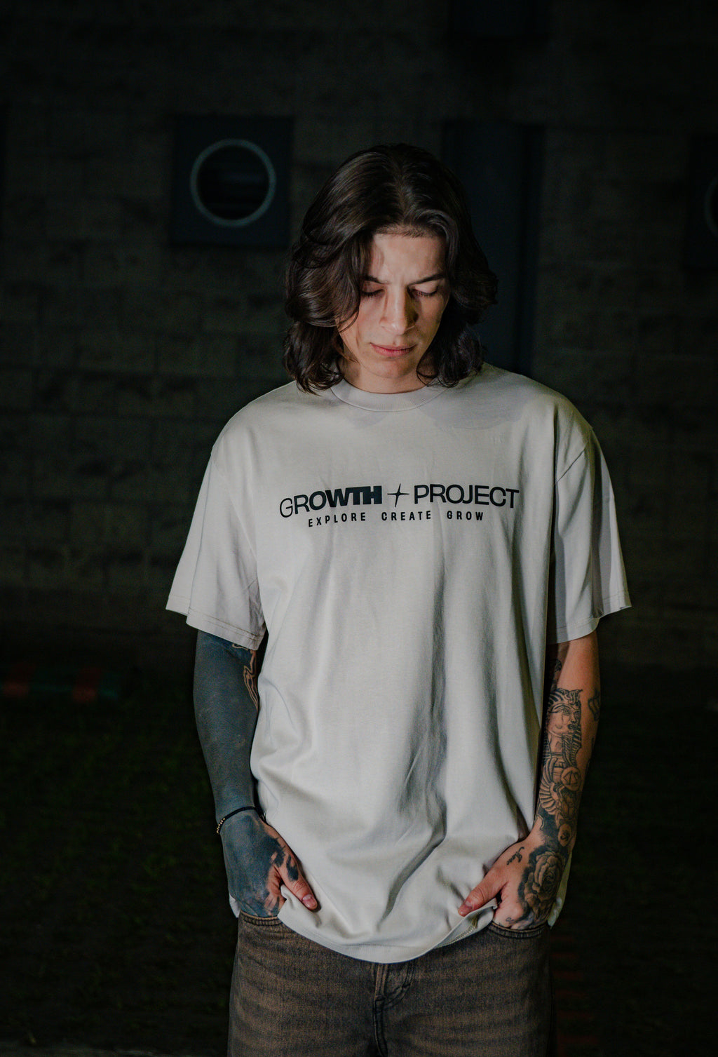 T-shirt Básica GROWTH PROJECT® Beige