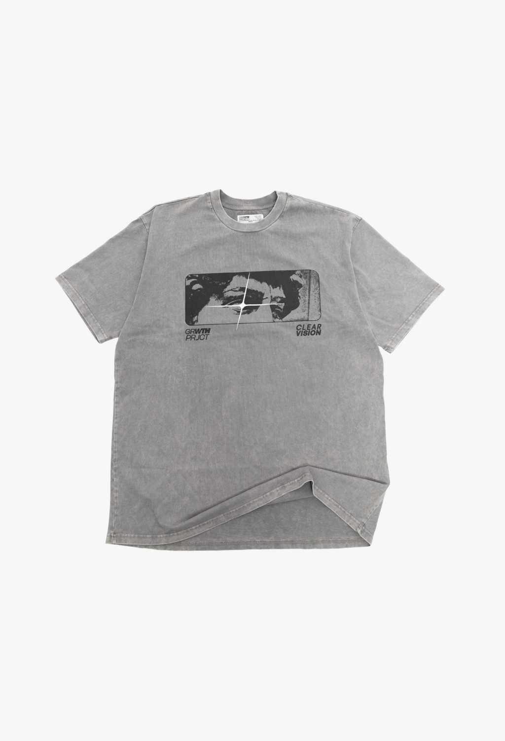 T-shirt Acid Wash Clear Vision