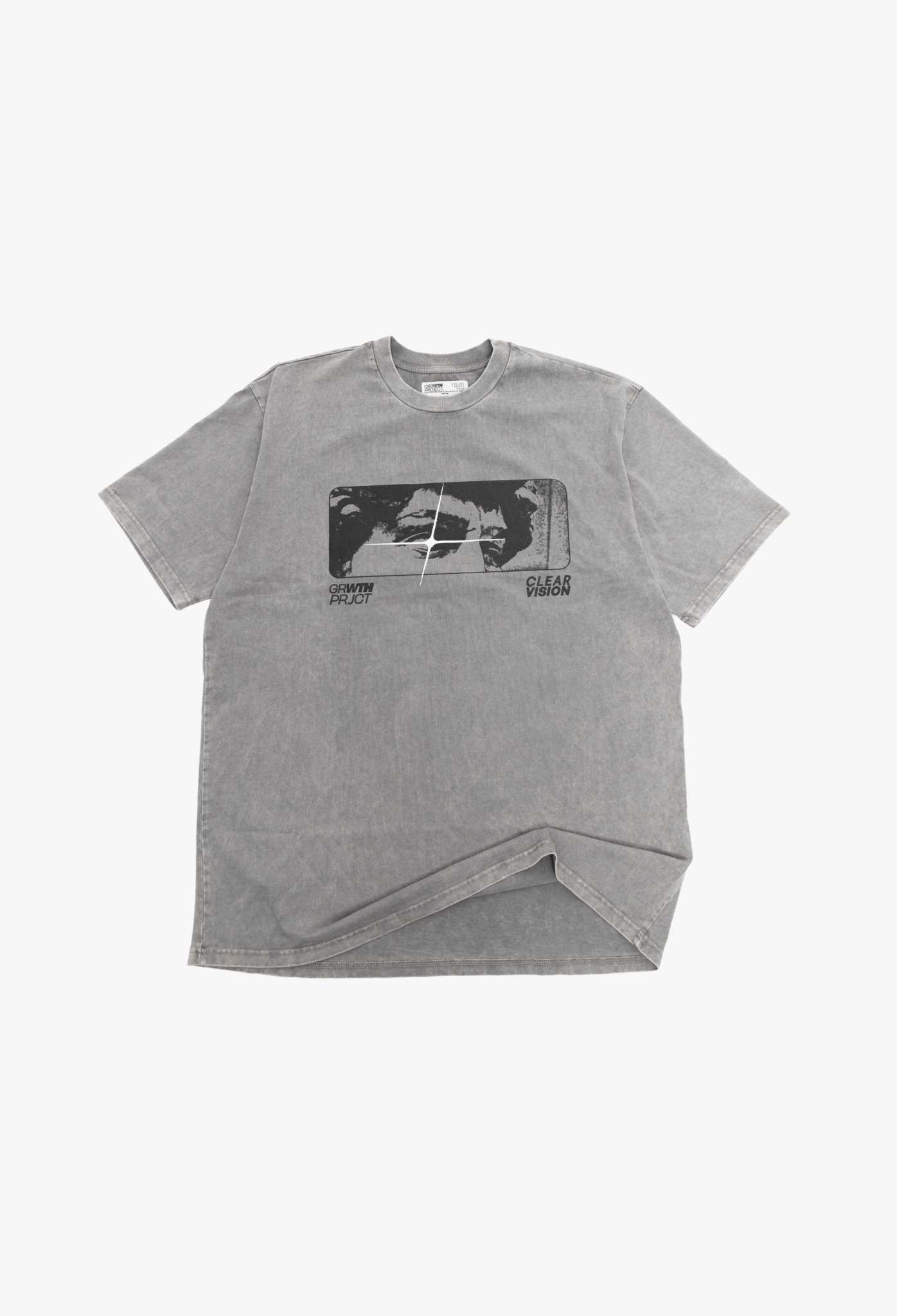 T-shirt Acid Wash Clear Vision