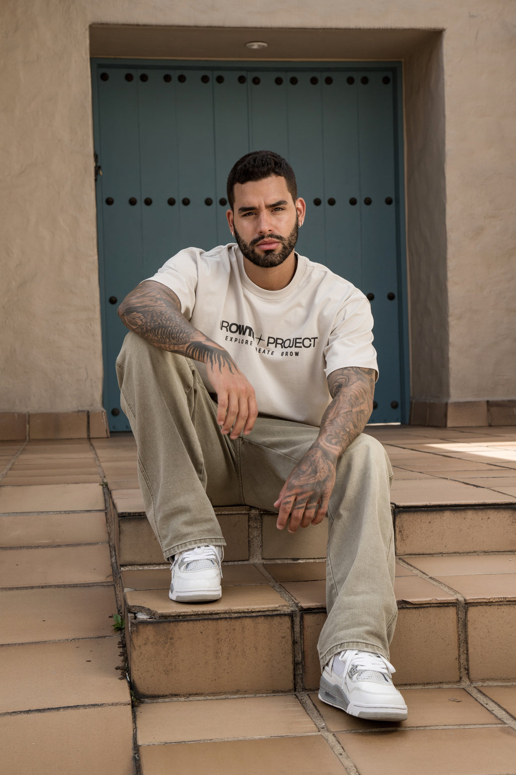 T-shirt Básica GROWTH PROJECT® Beige